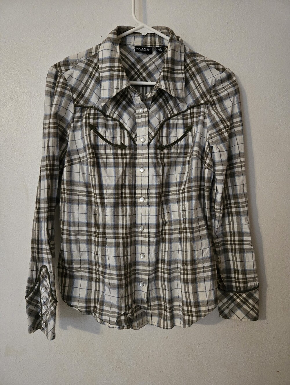 ALLEN B PEARL SNAP BUTTON DOWN ✨️